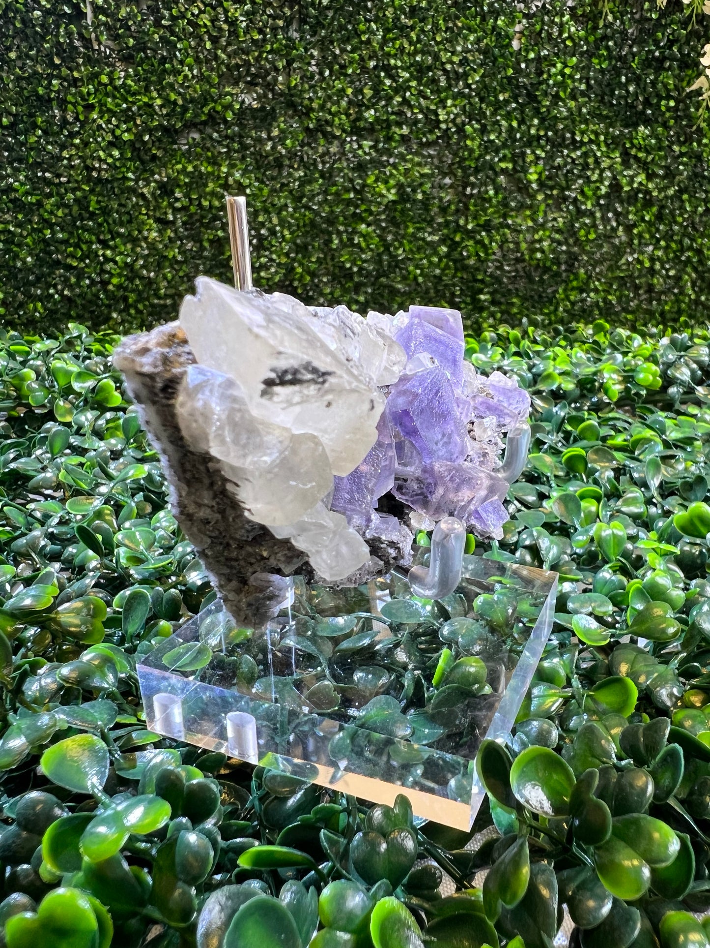 YGX Fluorite Calcite Specimen