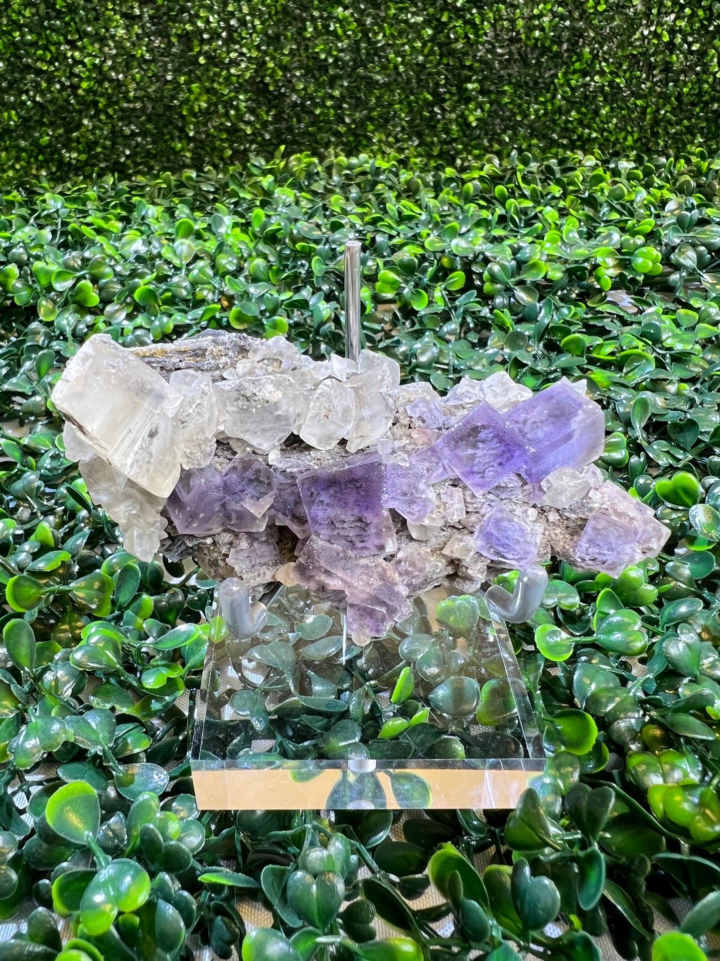 YGX Fluorite Calcite Specimen