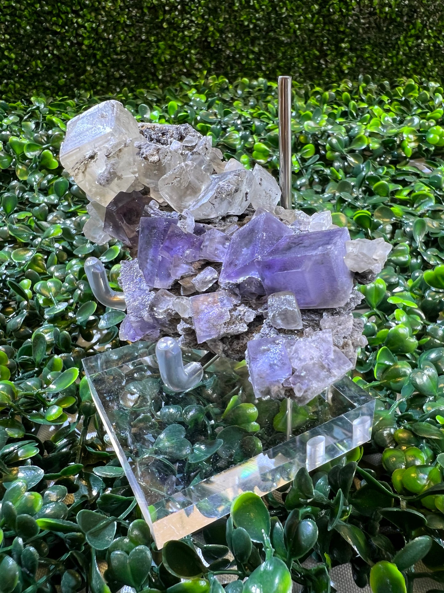 YGX Fluorite Calcite Specimen