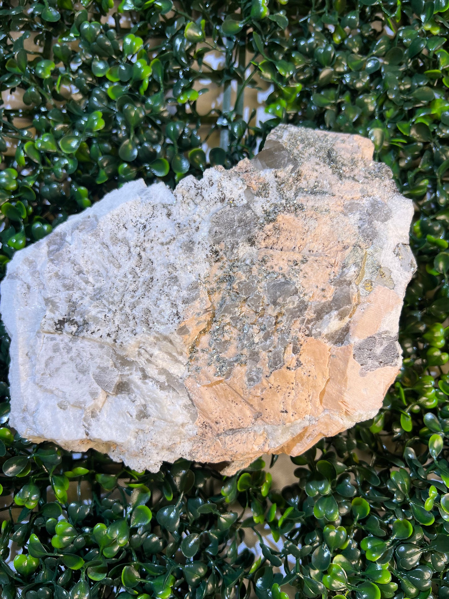 Fujian Smoky Quartz Feldspar Specimen