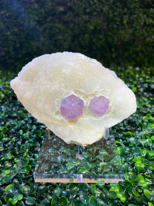 Jiangxi Purple Fluorite Quartz Specimen