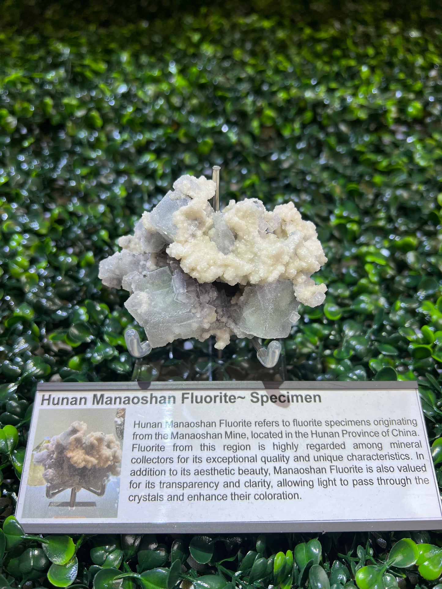 Hunan Manaoshan Fluorite Specimen