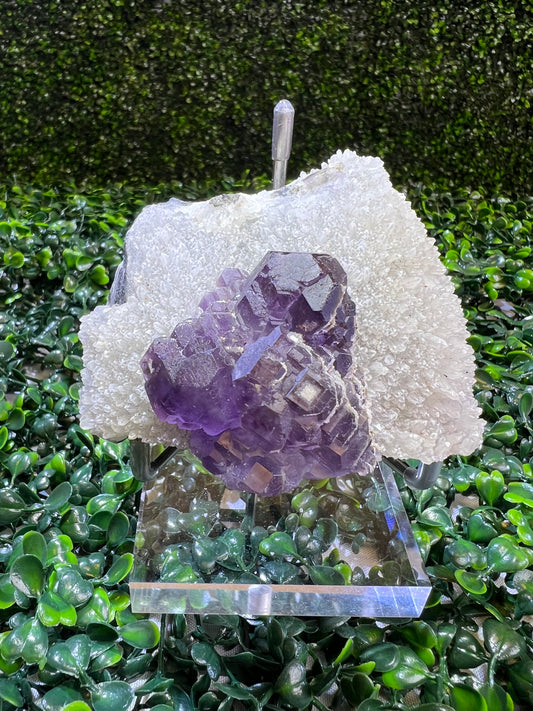 Fujian Fluorite Quartz Specimen