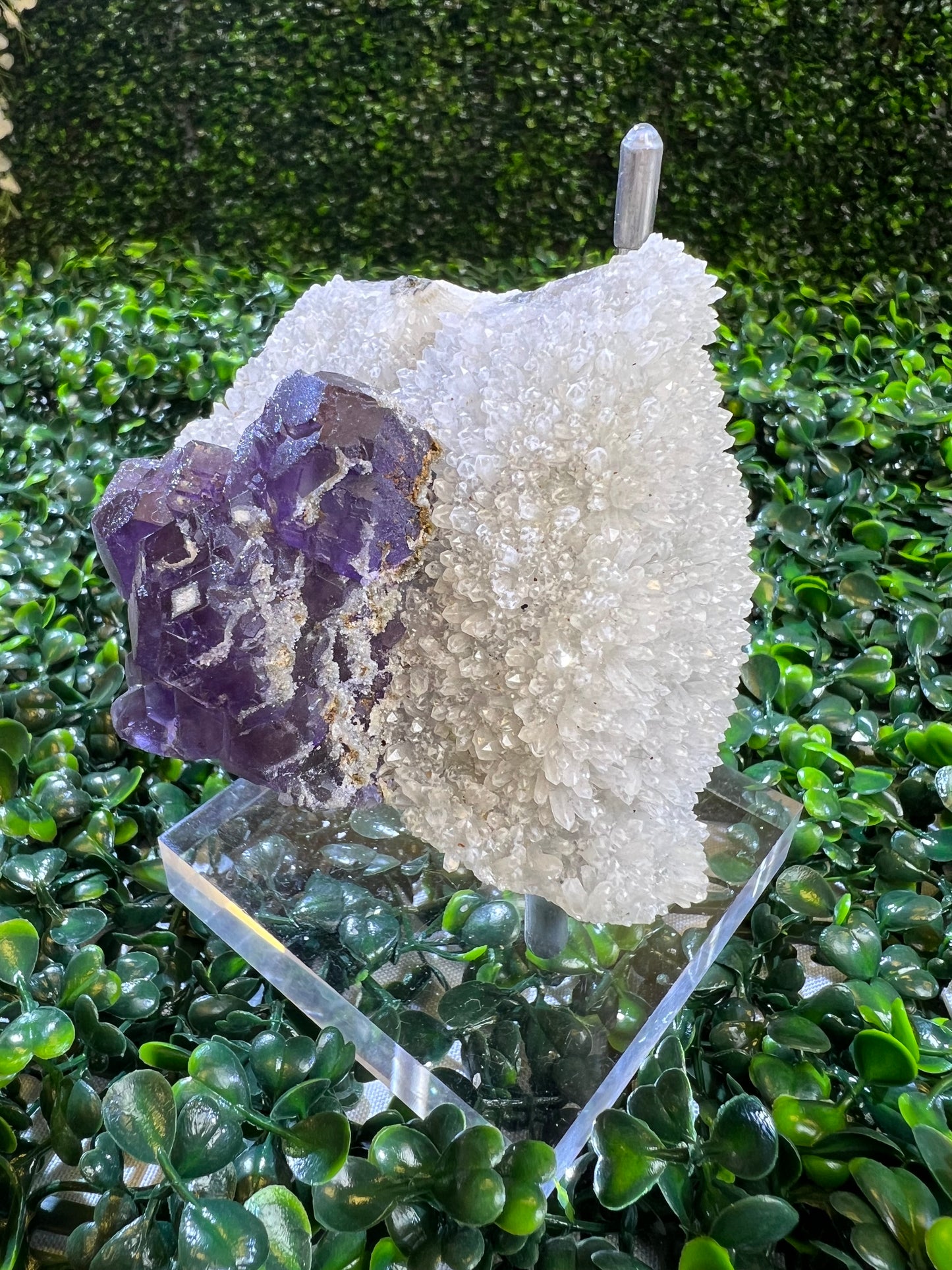 Fujian Fluorite Quartz Specimen