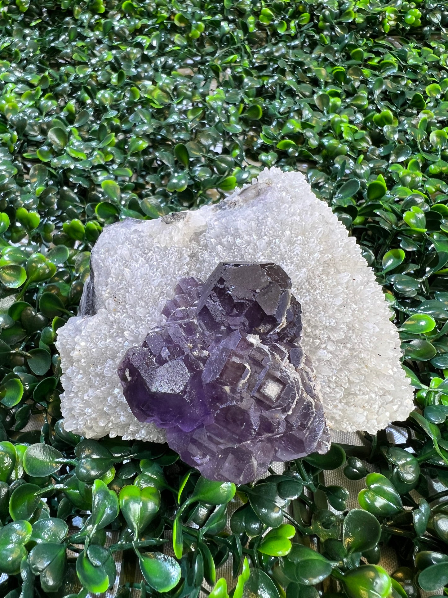 Fujian Fluorite Quartz Specimen