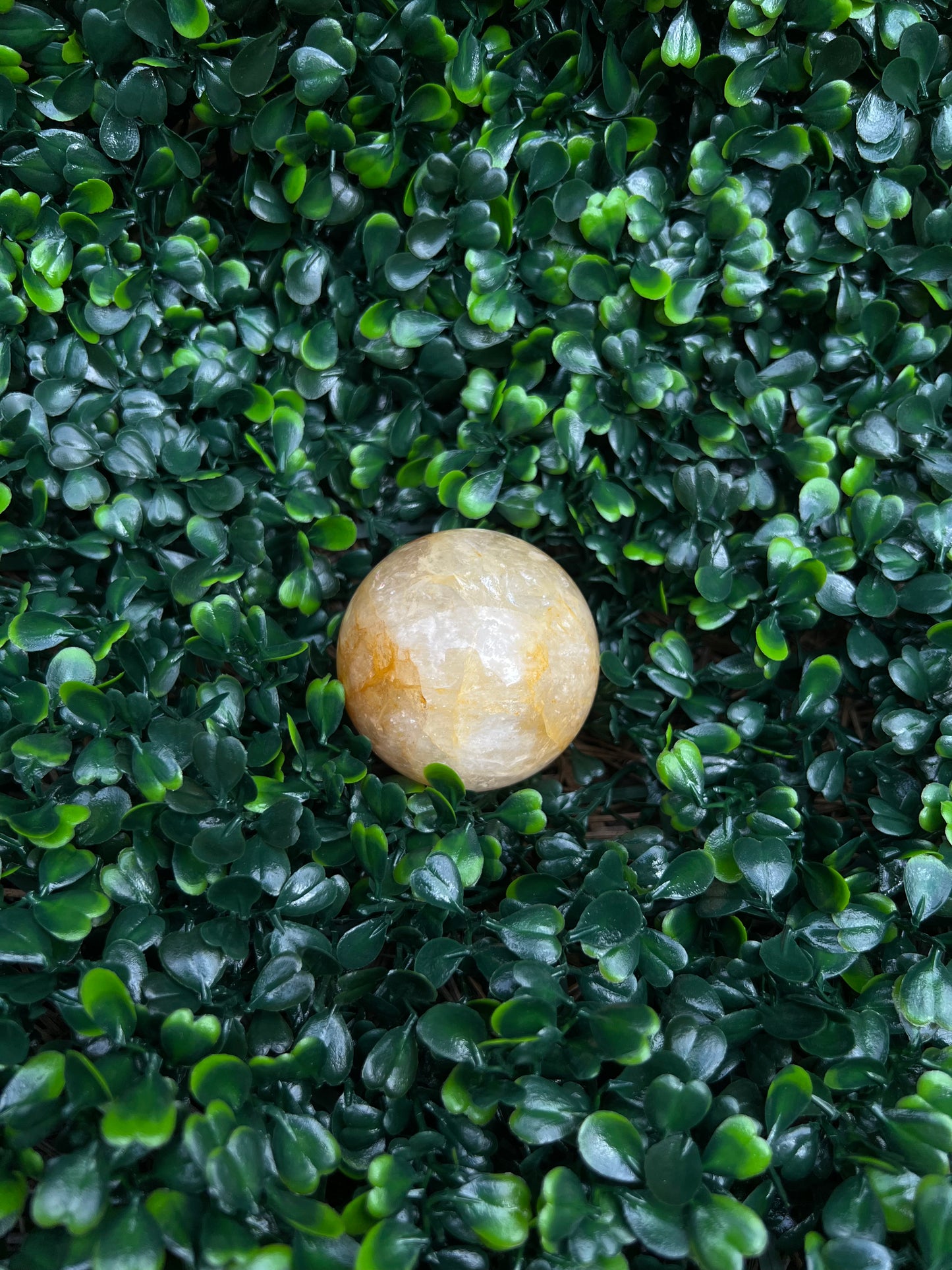 Golden Healer Quartz Sphere