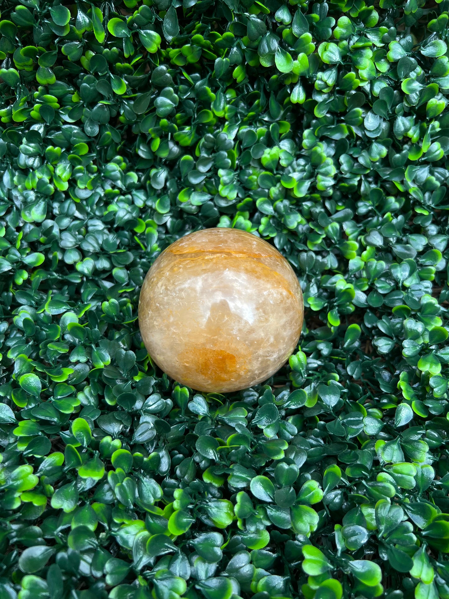 Golden Healer Quartz Sphere