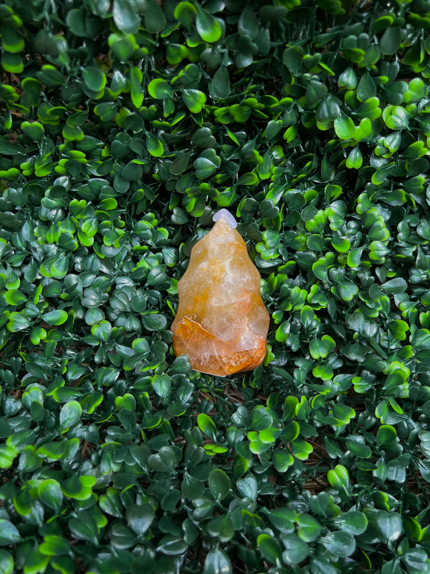 Golden Healer Quartz Flame