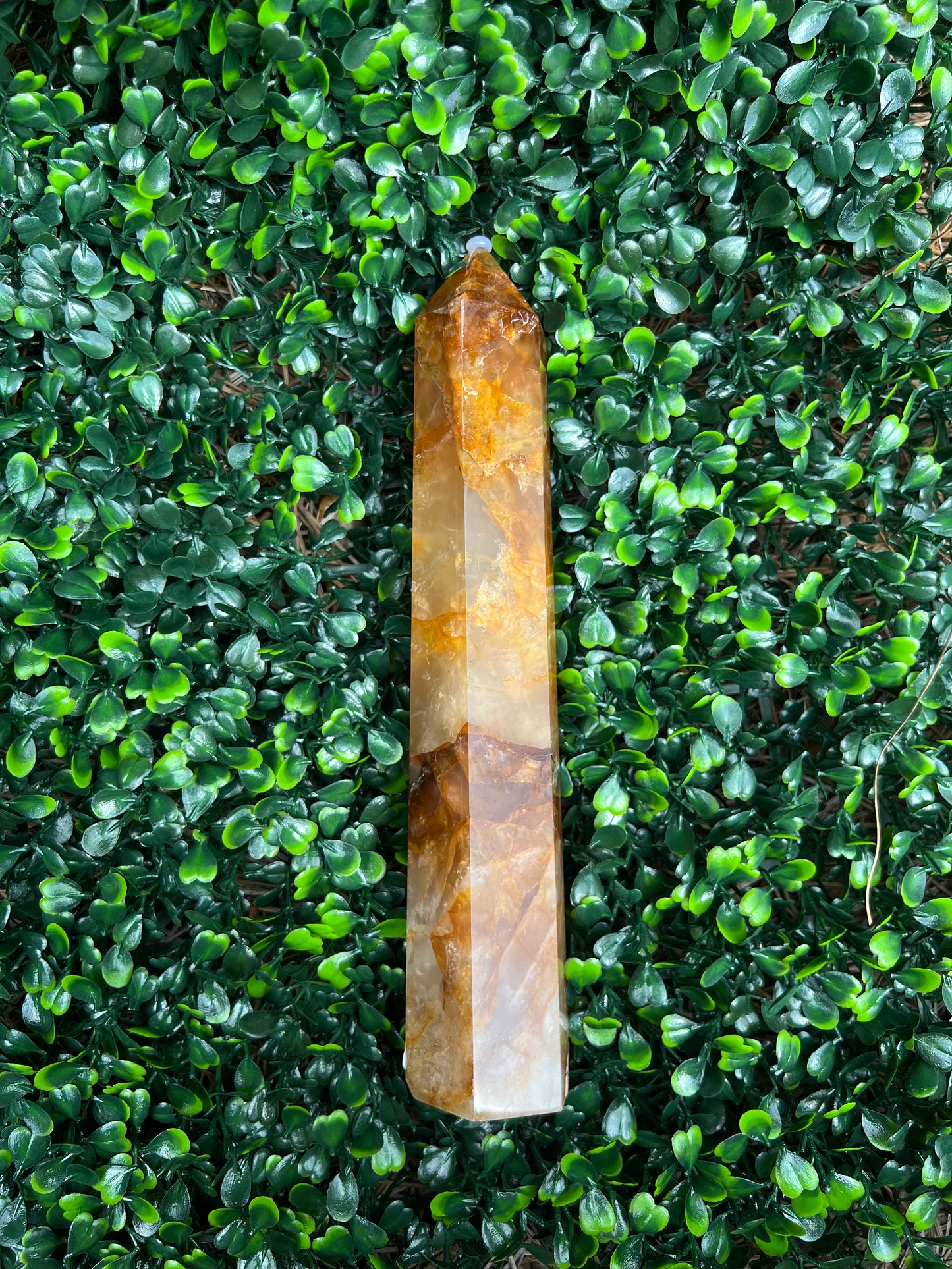 Golden Healer Quartz Tower